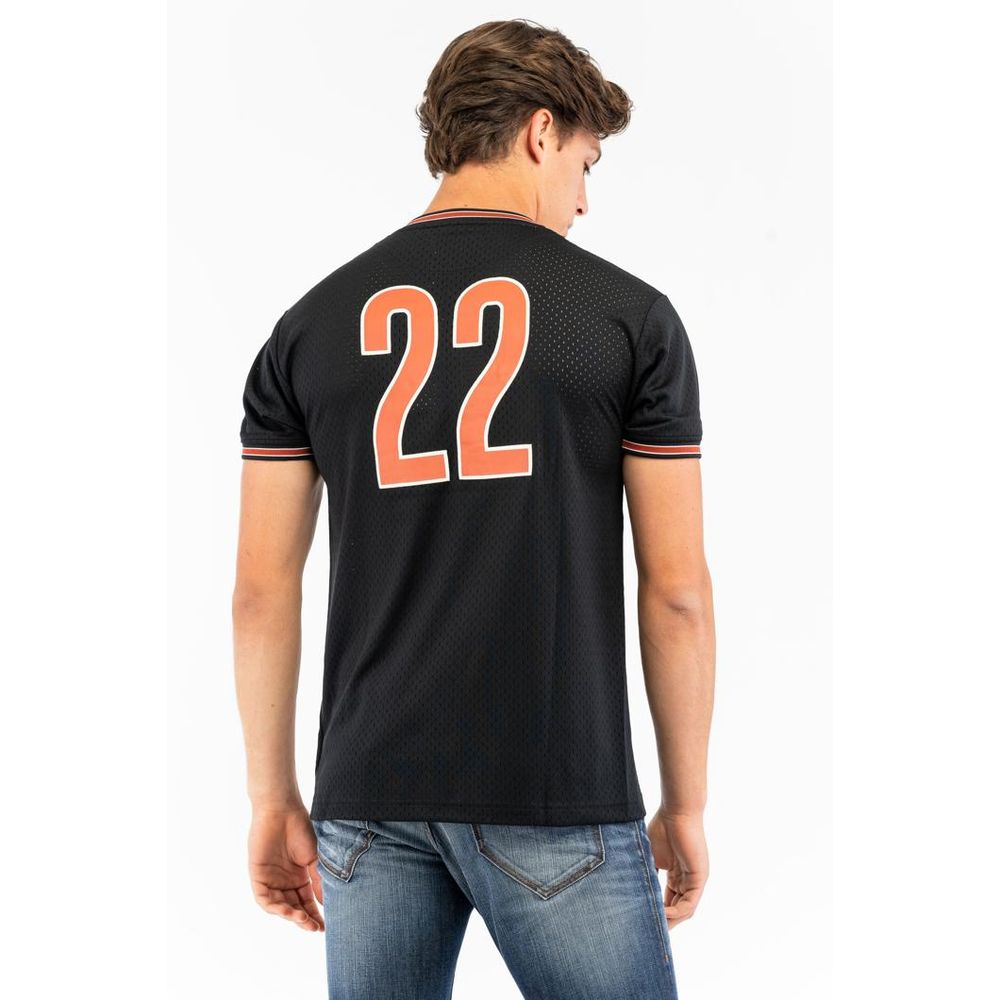 Bikkembergs Black Polyester T-Shirt