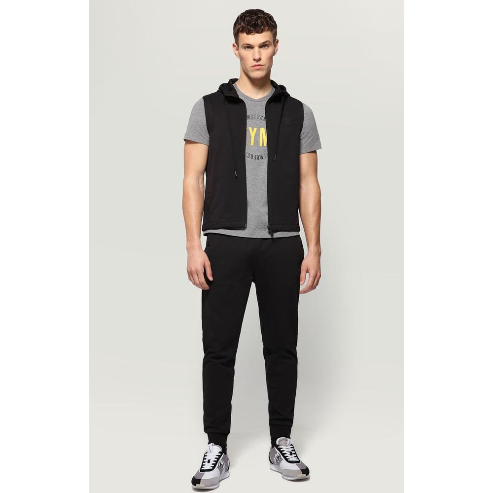 Bikkembergs Gray Cotton T-Shirt