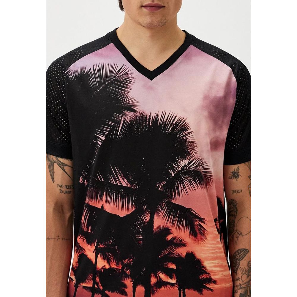 Bikkembergs Black Cotton T-Shirt