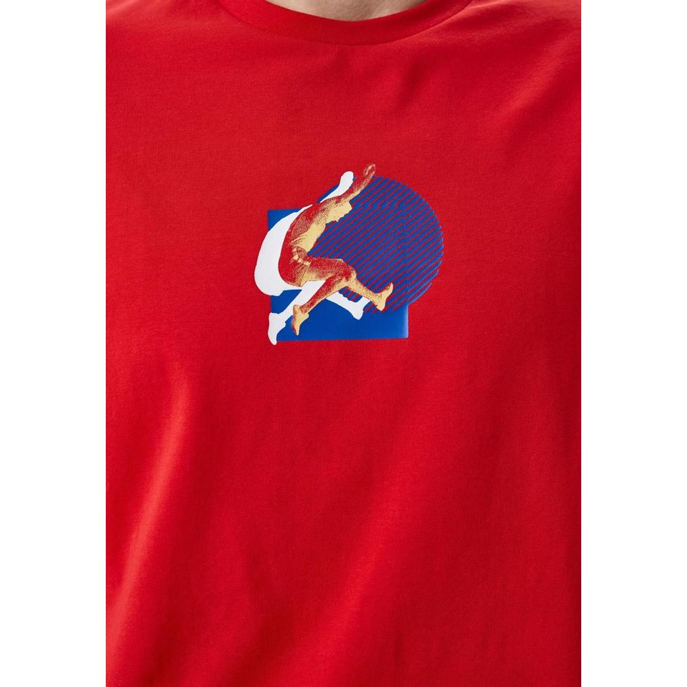 Bikkembergs Red Cotton T-Shirt