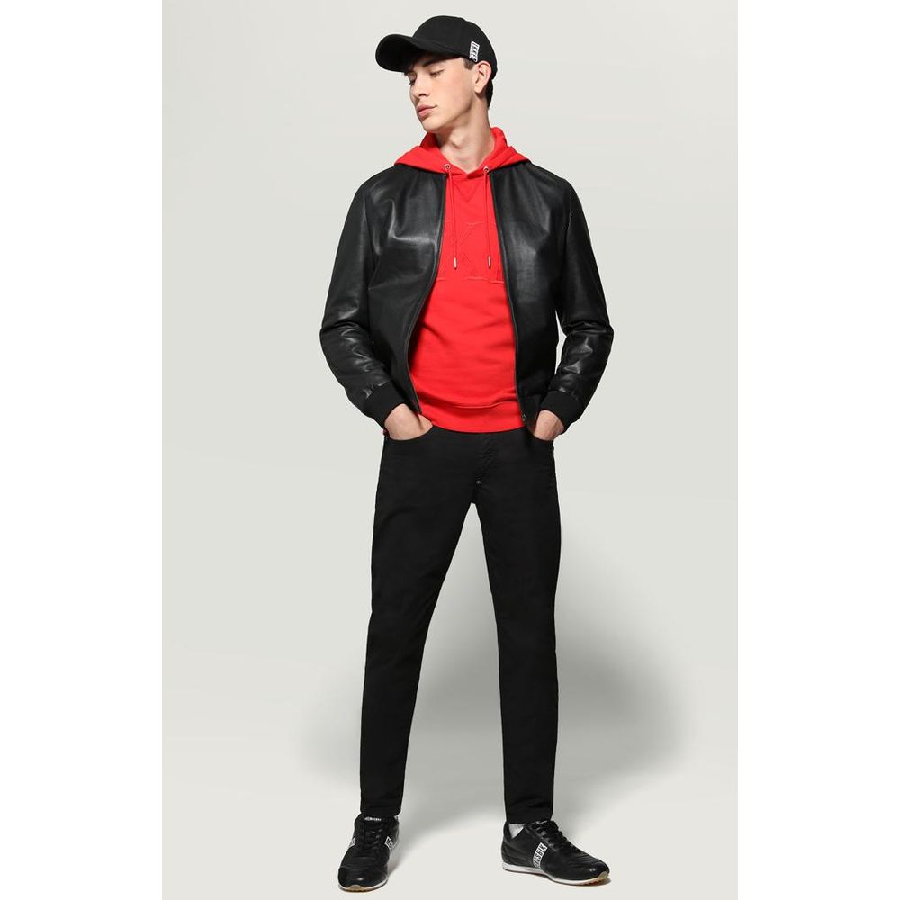 Bikkembergs Red Cotton Sweatshirt