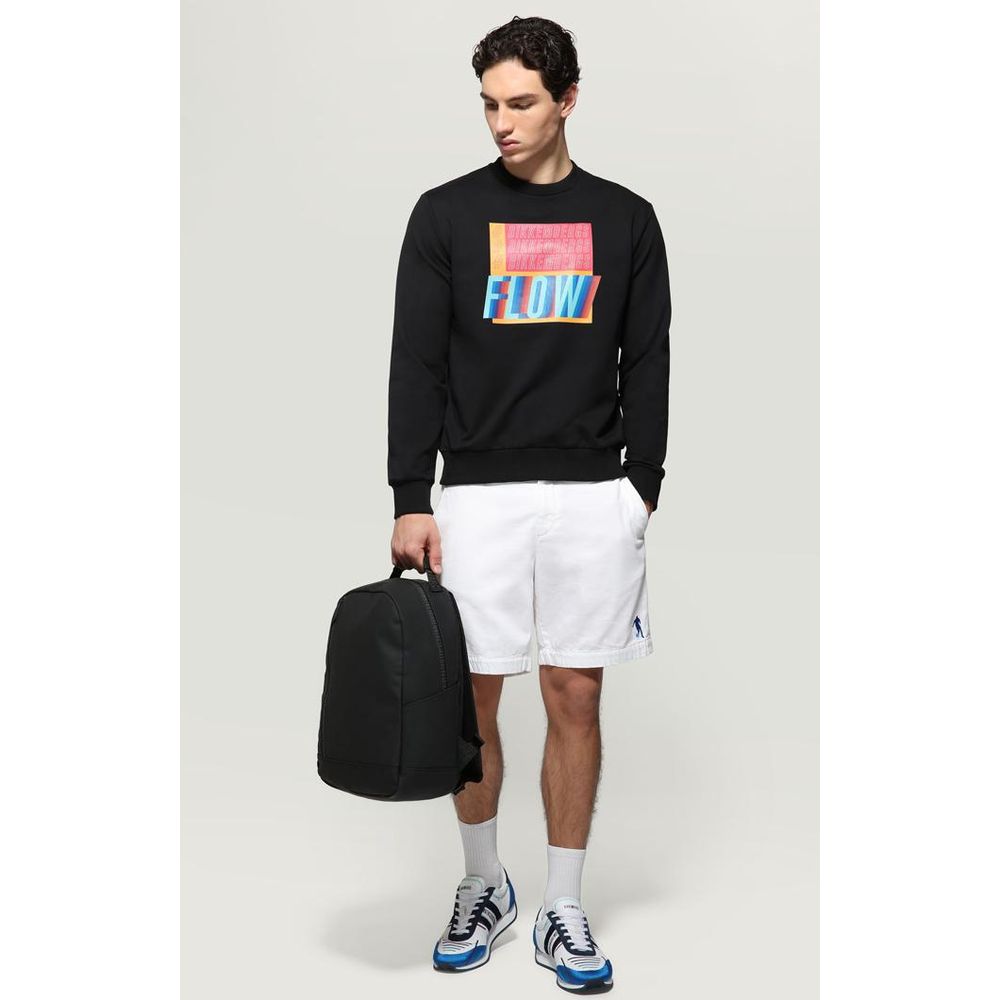 Bikkembergs Black Cotton Sweatshirt