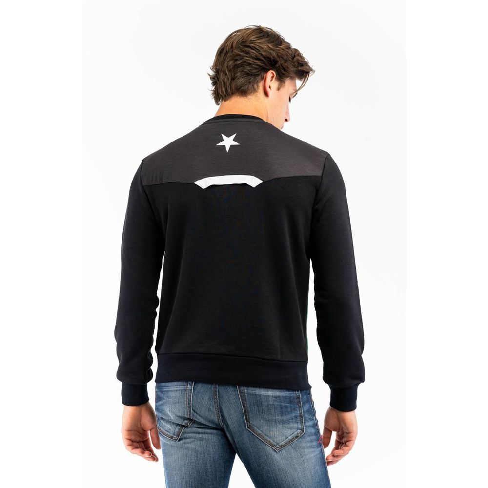 Bikkembergs Black Polyester Sweatshirt