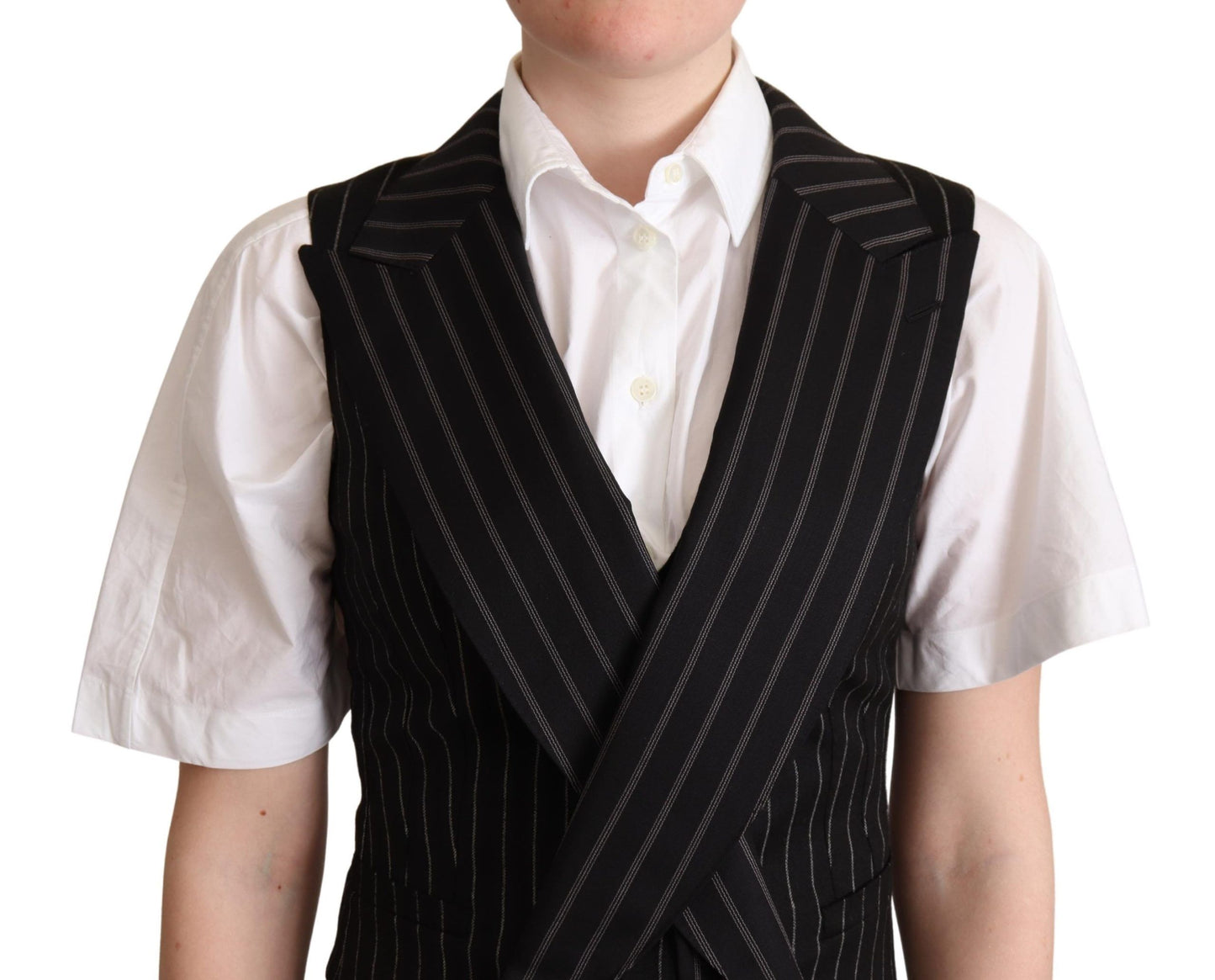 Dolce & Gabbana Elegant Leopard Print Waistcoat β Sleeveless Vest