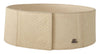 GF Ferre White Waxed Cotton Wide Fashion Belt