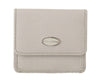 Dolce & Gabbana White Dauphine Leather Holder Pocket Wallet Condom Case