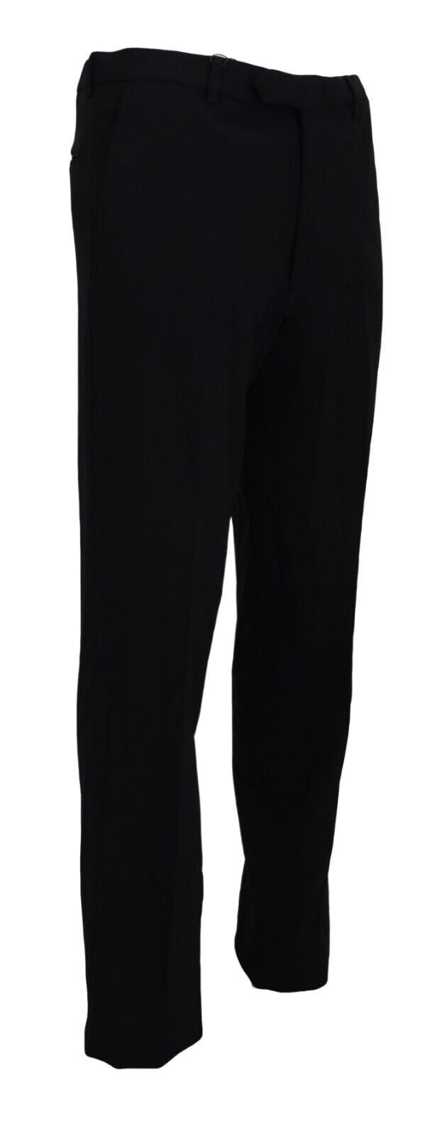 Pantaloni eleganți BENCIVENGA negri, croială dreaptă, pentru bărbați
