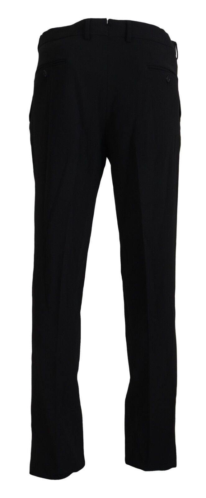 Pantaloni eleganți BENCIVENGA negri, croială dreaptă, pentru bărbați