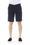 Baldinini Trend Blue Cotton Men's Bermuda Short