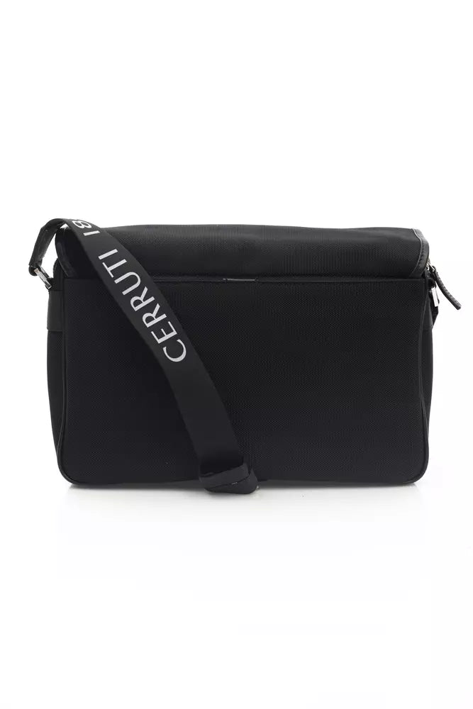 Geantă crossbody pentru femei Cerruti 1881 din nailon negru