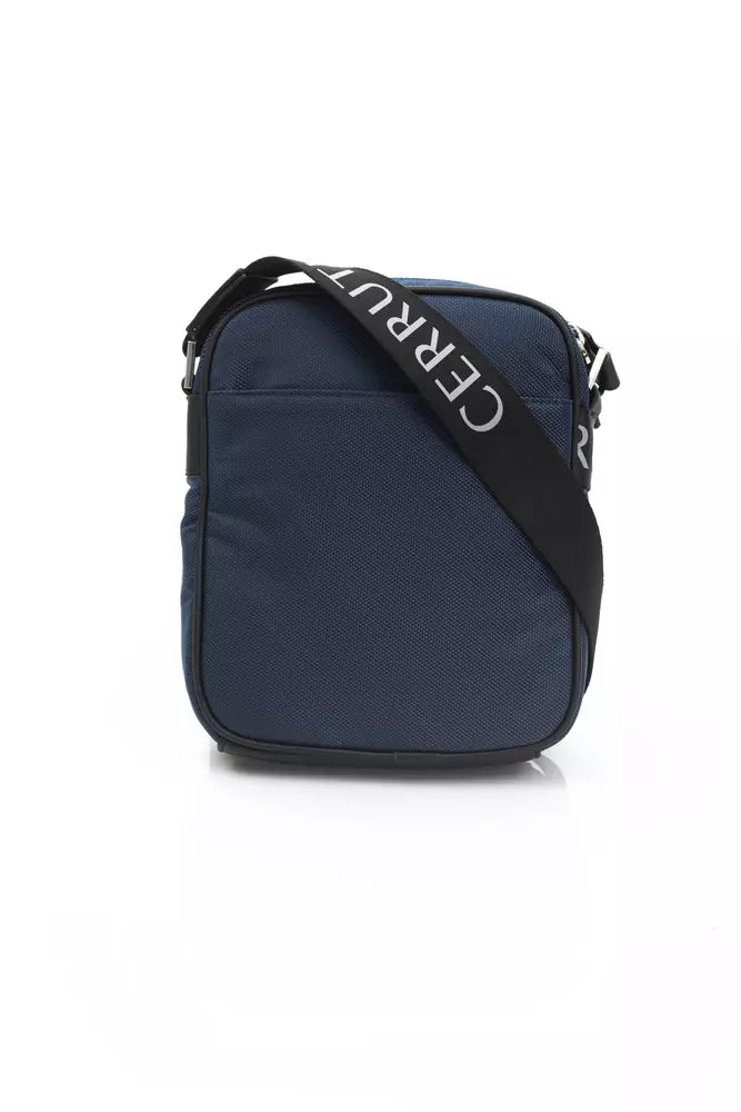 Geantă crossbody din piele albastră Cerruti 1881 pentru femei
