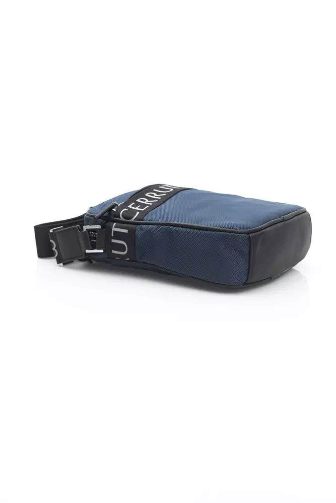 Geantă crossbody din piele albastră Cerruti 1881 pentru femei
