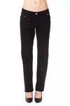 Ungaro Fever Black Cotton Women's Pant