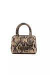 Pompei Donatella Brown Leather Women Mini Tote