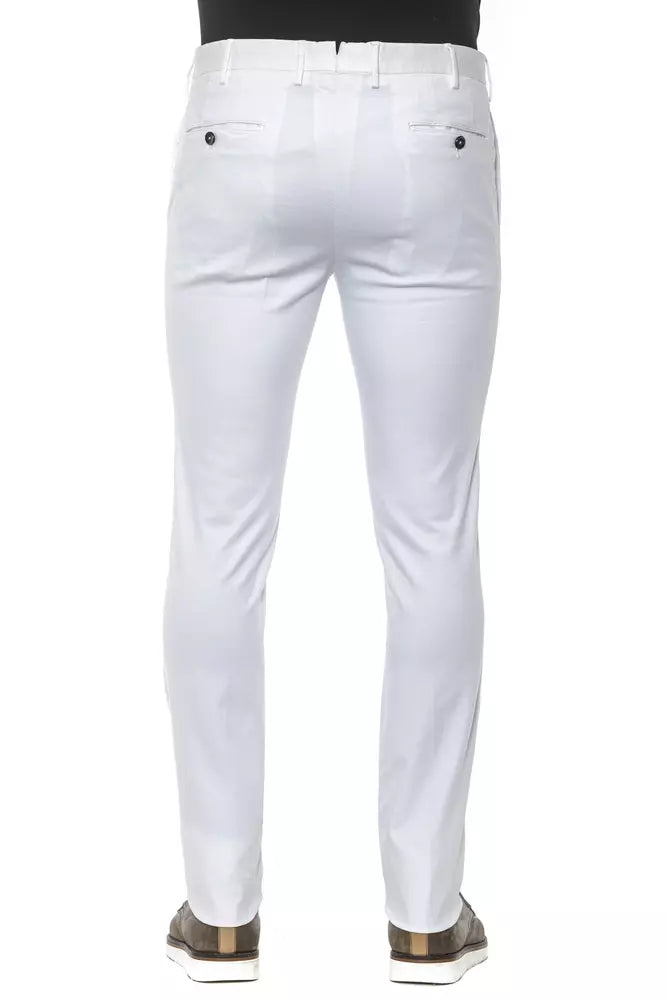 PT Torino White Cotton Pant