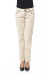 BYBLOS Beige Cotton Women Jean