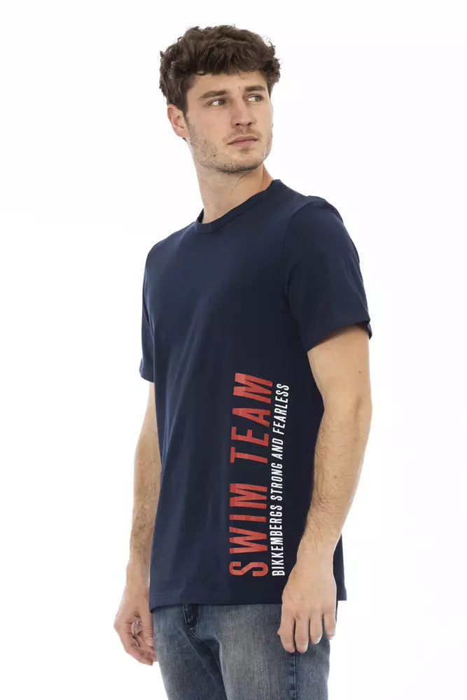 Tricou Bikkembergs Army Cotton pentru bărbați