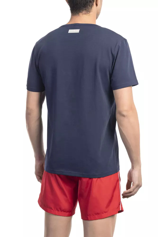 Tricou Bikkembergs Army Cotton pentru bărbați