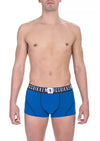Bikkembergs Blue Cotton Men's Trunk Underwear Twin Pack