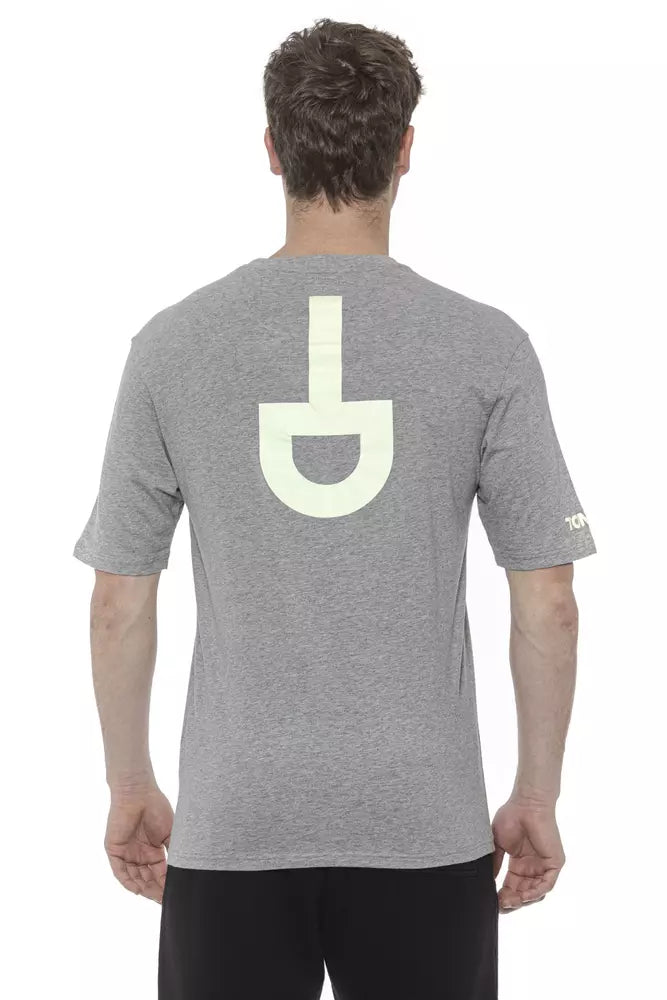 Tricou bărbătesc din bumbac gri Tond