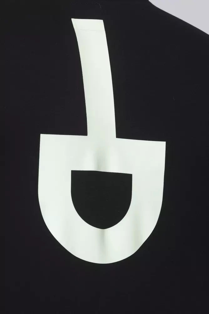 Tricou negru din bumbac Tond pentru bărbați