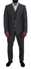 Costum Dolce & Gabbana Gri MARTINI 3 Piese Slim Fit