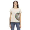 Trussardi Action Beige Cotton Women T-Shirt