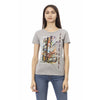 Trussardi Action Gray Cotton Women T-Shirt