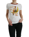 Tricou Dolce & Gabbana alb Bring Me To The Moon