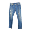 Comme Des Fuckdown Blue Cotton Men's Jean