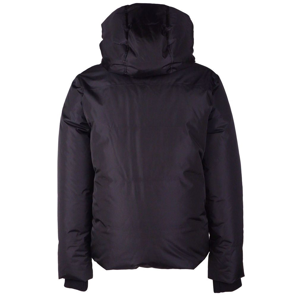 Dsquared² Black Nylon Men Down Jacket