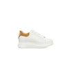Cerruti 1881 White Cowhide Women Platform Sneaker