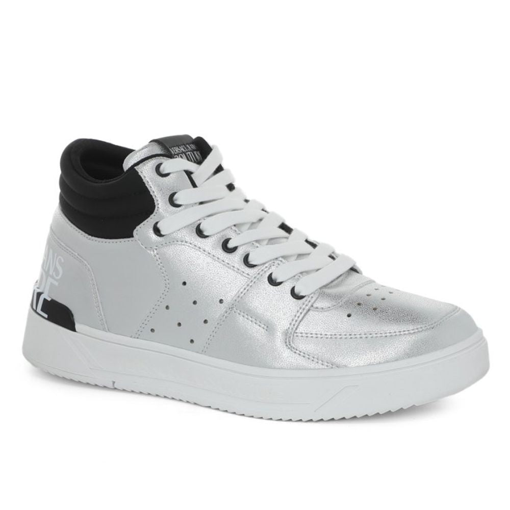 Tenișor Versace Jeans gri din polietilenă