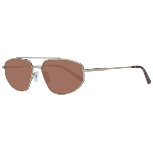 Serengeti Gold Metal Sunglasses