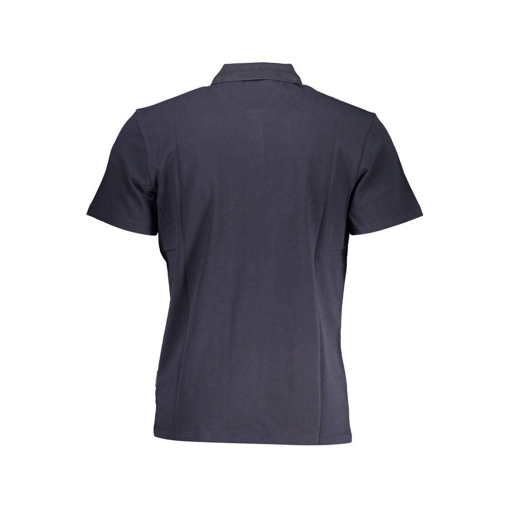 Napapijri Blue Cotton Polo Shirt