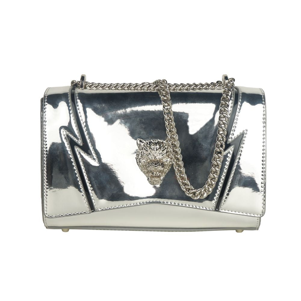 Plein Sport Gray Polyethylene Crossbody Bag