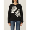 Love Moschino Black Cotton Women Sweater
