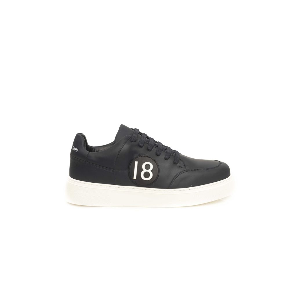 Tenis pentru bărbați Cerruti 1881 Blue Cowhide