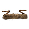 BYBLOS Brown Raccoon Fur Women Neckwarmer