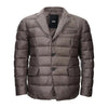 Add Gray Polyamide Men Jacket