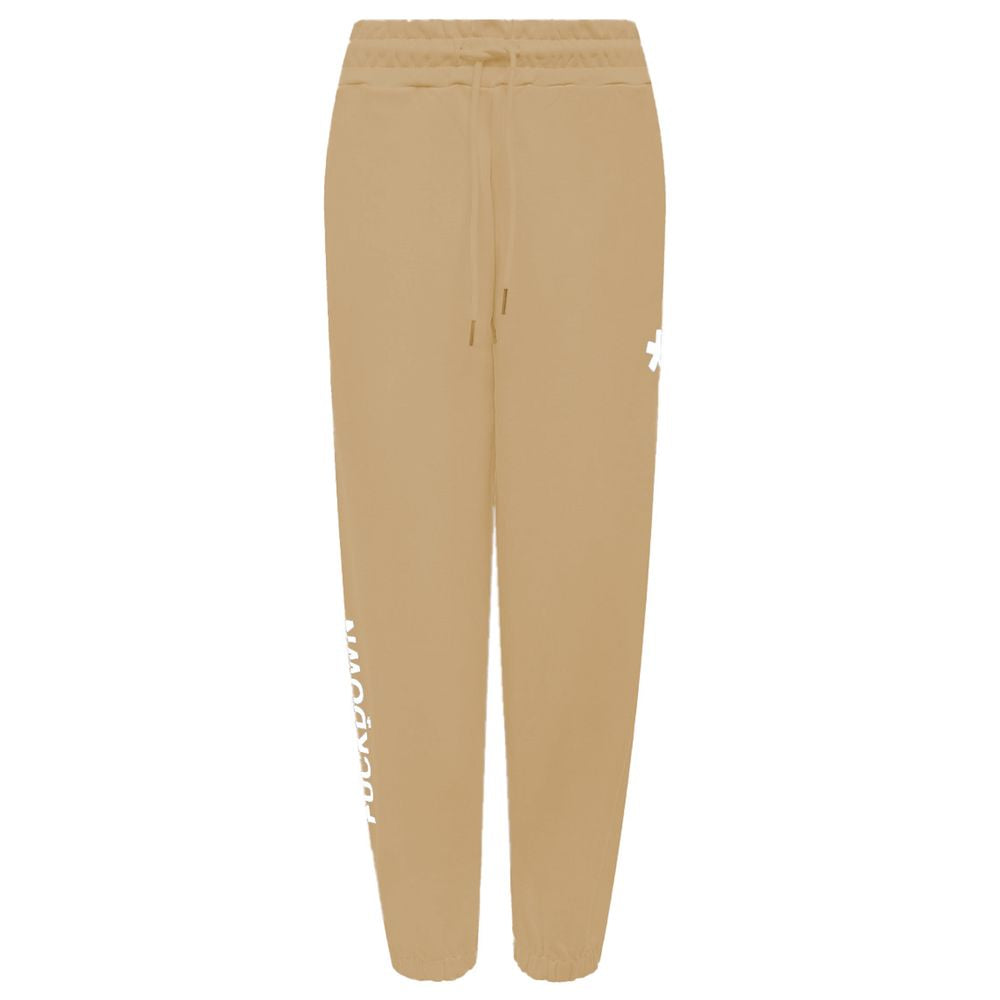 Pantaloni de damă din bumbac maro Comme Des Fuckdown