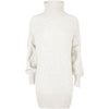 Yes Zee White Marabou Women Dress