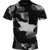 Tricou Dolce & Gabbana cu guler rotund din bumbac multicolor camuflaj