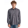 Baldinini Trend Gray Cotton Mens Shirt