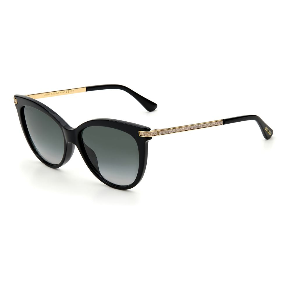Ochelari de soare Jimmy Choo din acetat negru