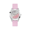Guess Multicolor Rubber Dress Watch