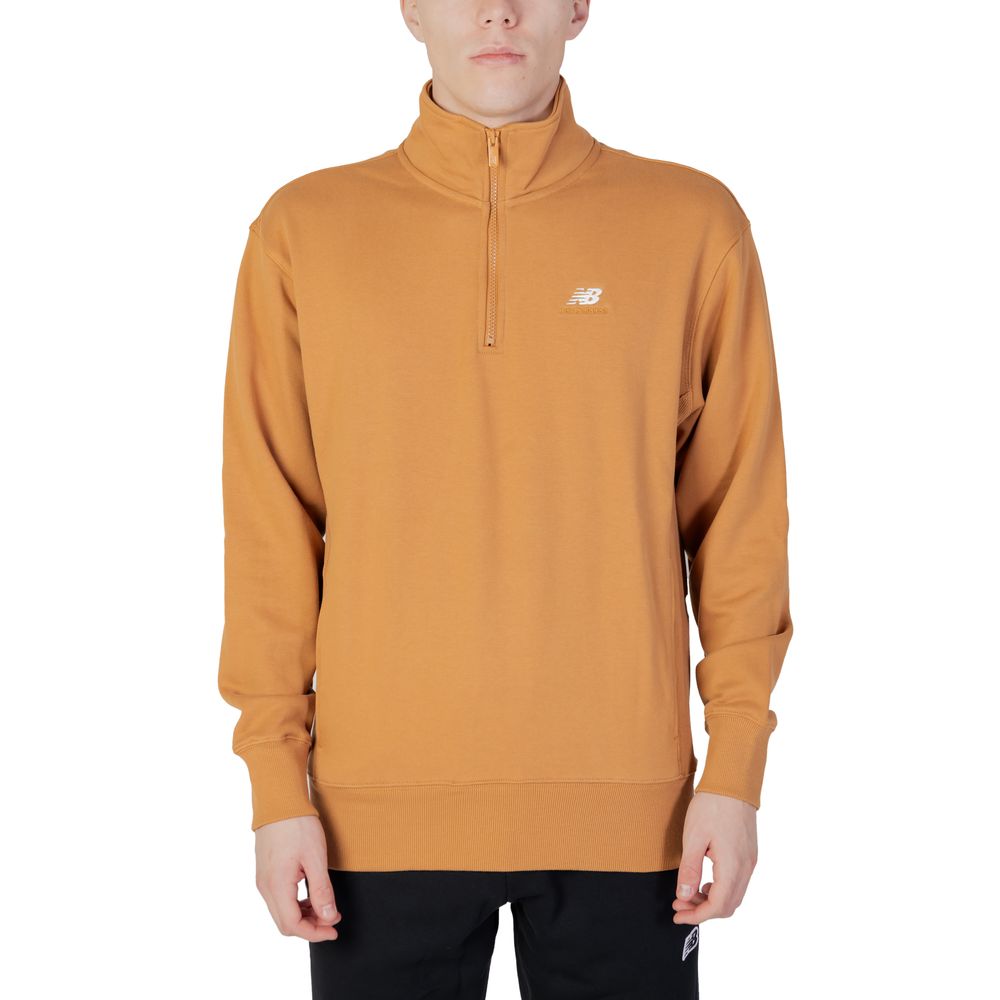 Hanorac New Balance maro din bumbac