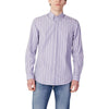 Hugo Boss Purple Cotton Shirt