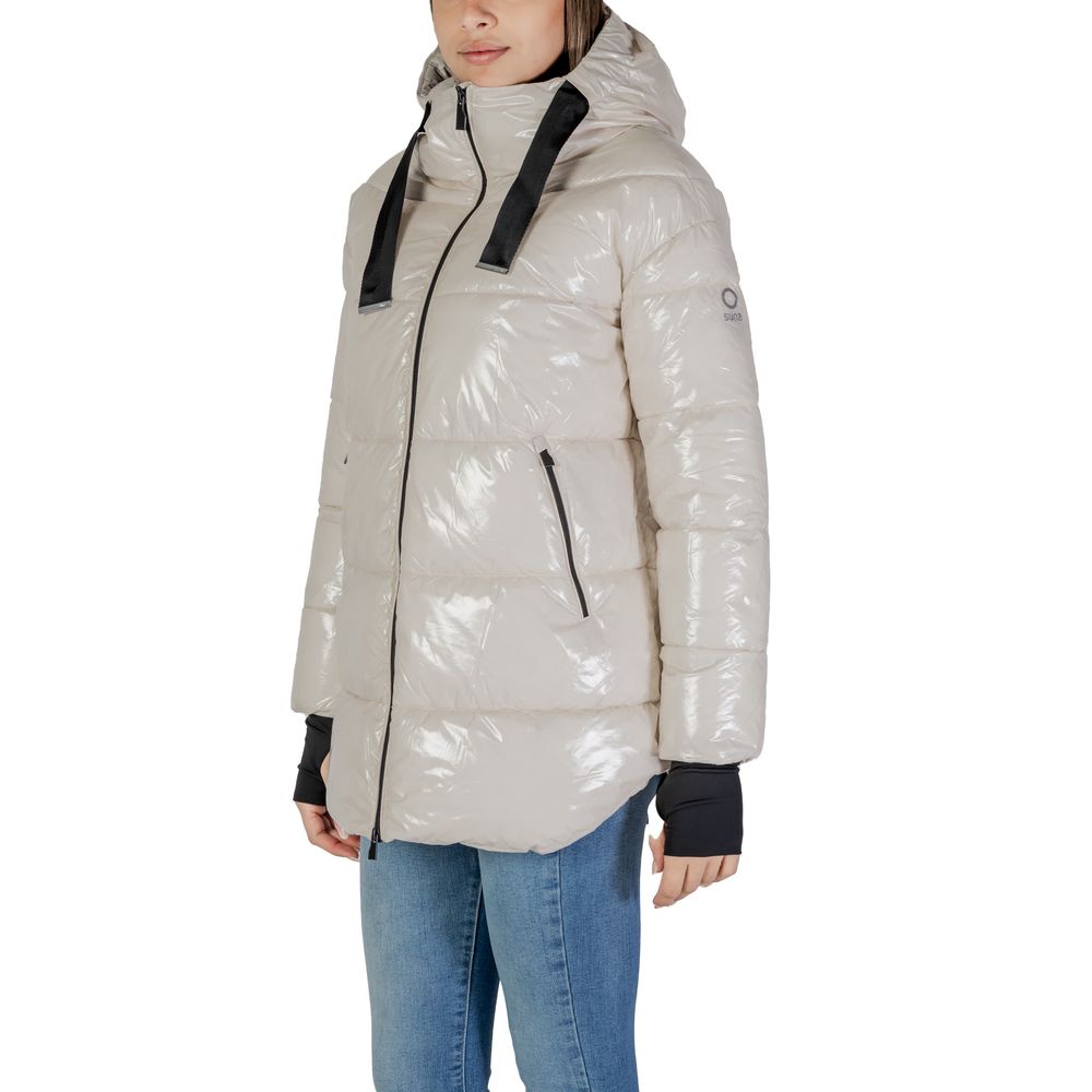 Parka Suns din poliamidă bej