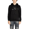 Icon Black Cotton Hoodie